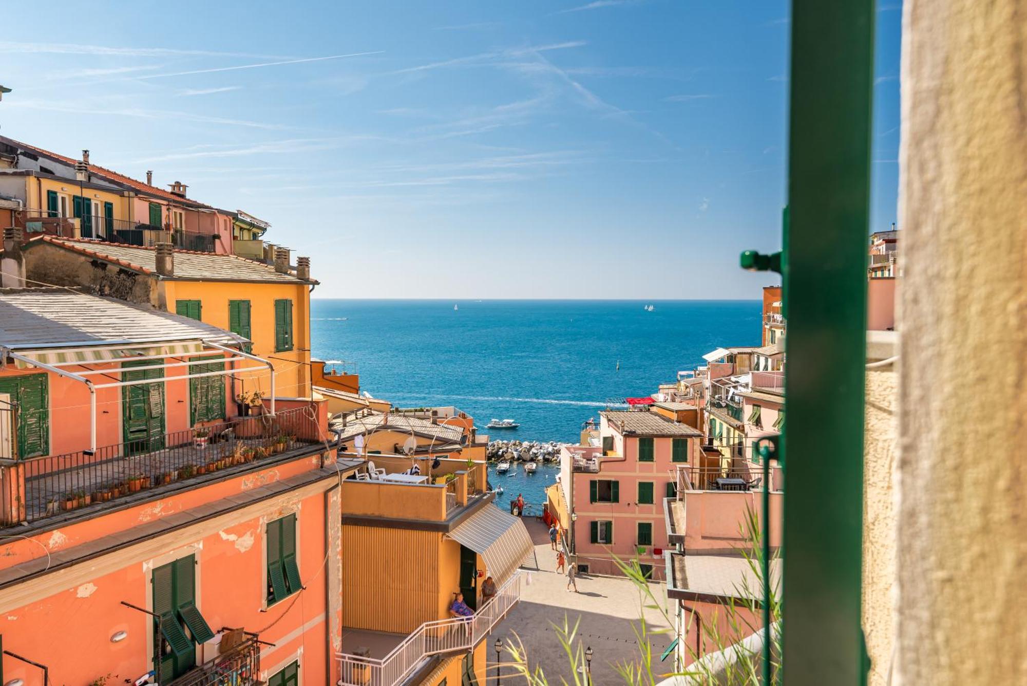 La Vista Di Marina By The First Apartment Riomaggiore Exterior photo