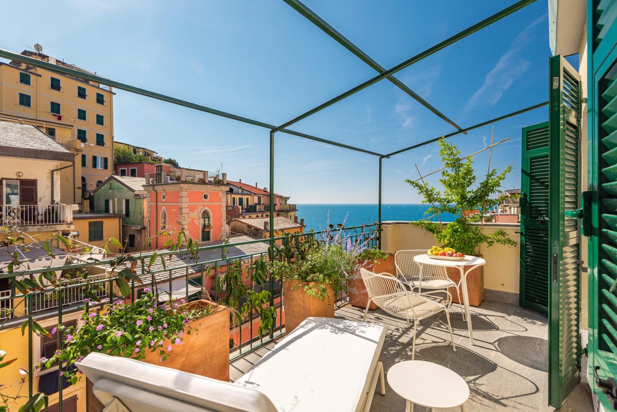 La Vista Di Marina By The First Apartment Riomaggiore Exterior photo